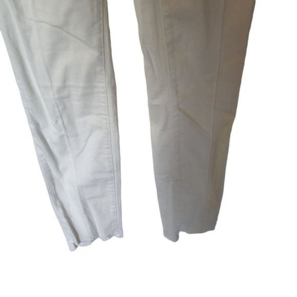 Free People Step Hem Pintuck Skinny Jeans size 27 NWT White - Picture 9 of 14